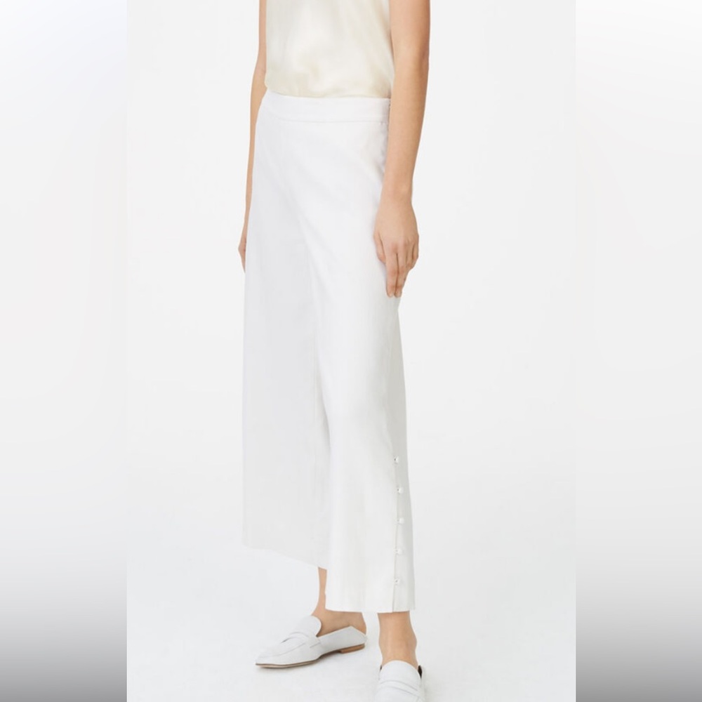 Club Monaco Joannah Linen-Blend Pant